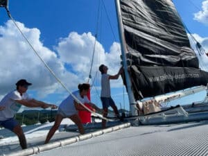 sunset sail